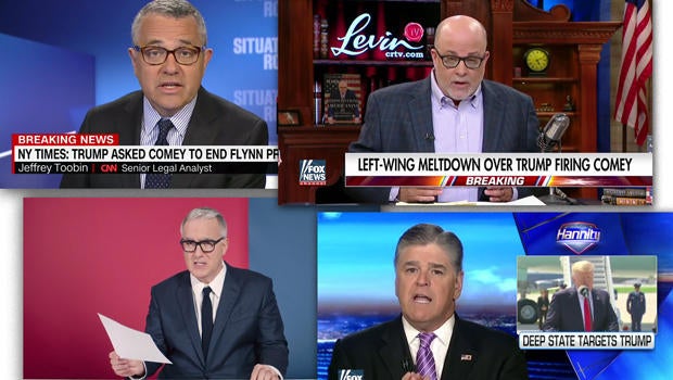 The great divide: The media war over Trump - CBS News