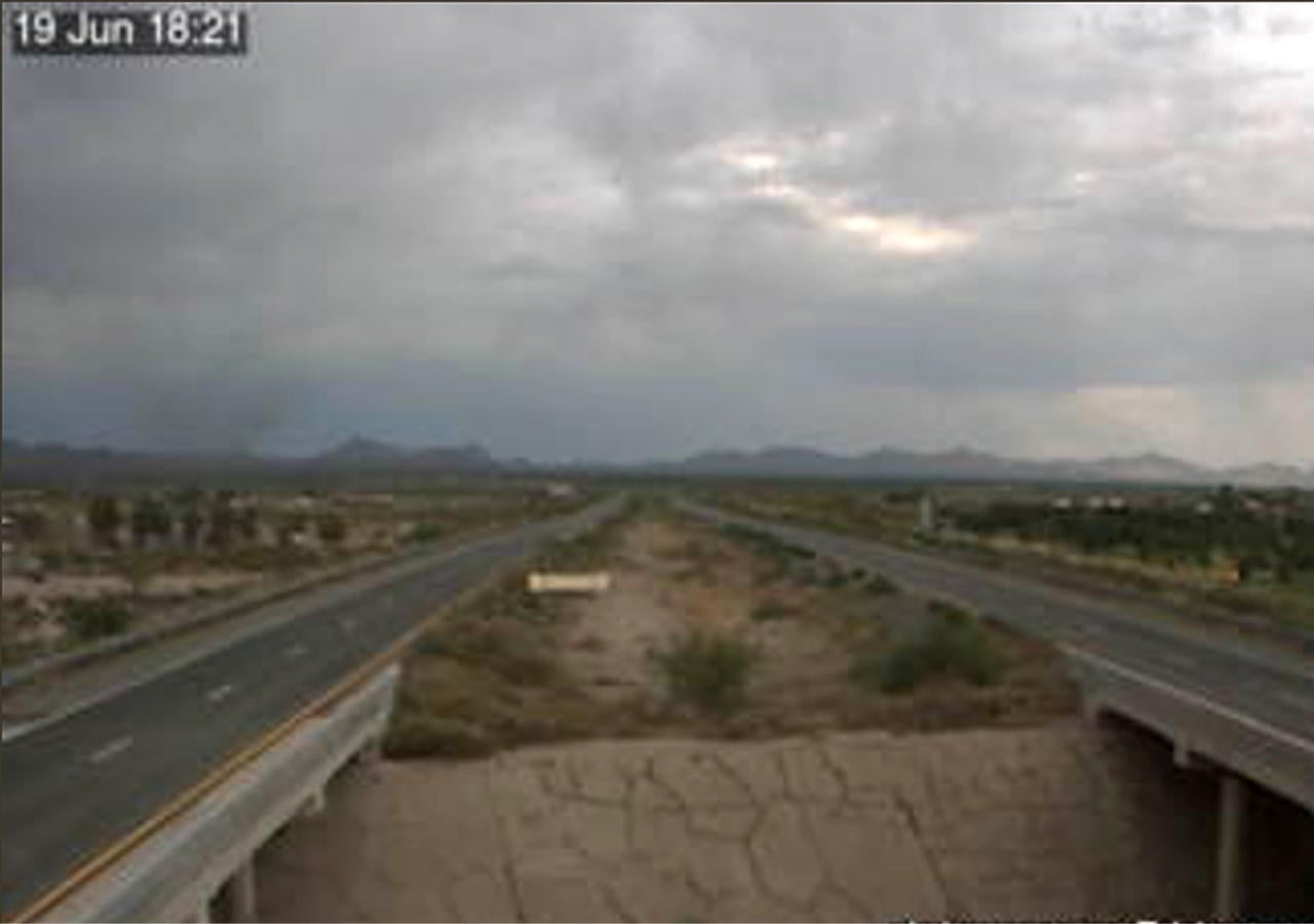 New Mexico dust storm pileup on I10 near Arizona border CBS News