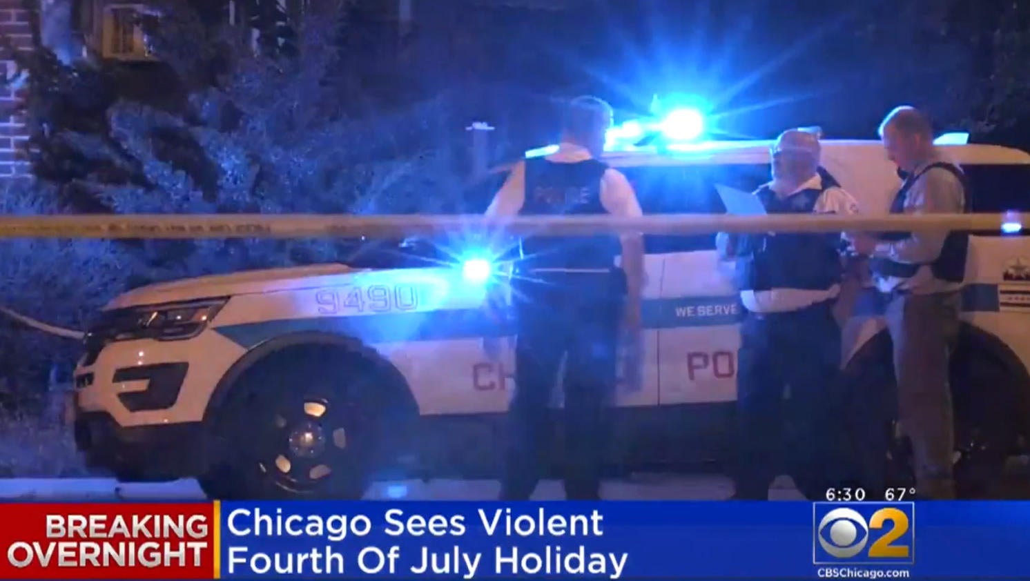 More than 100 shot in violent Chicago Fourth of July weekend CBS News