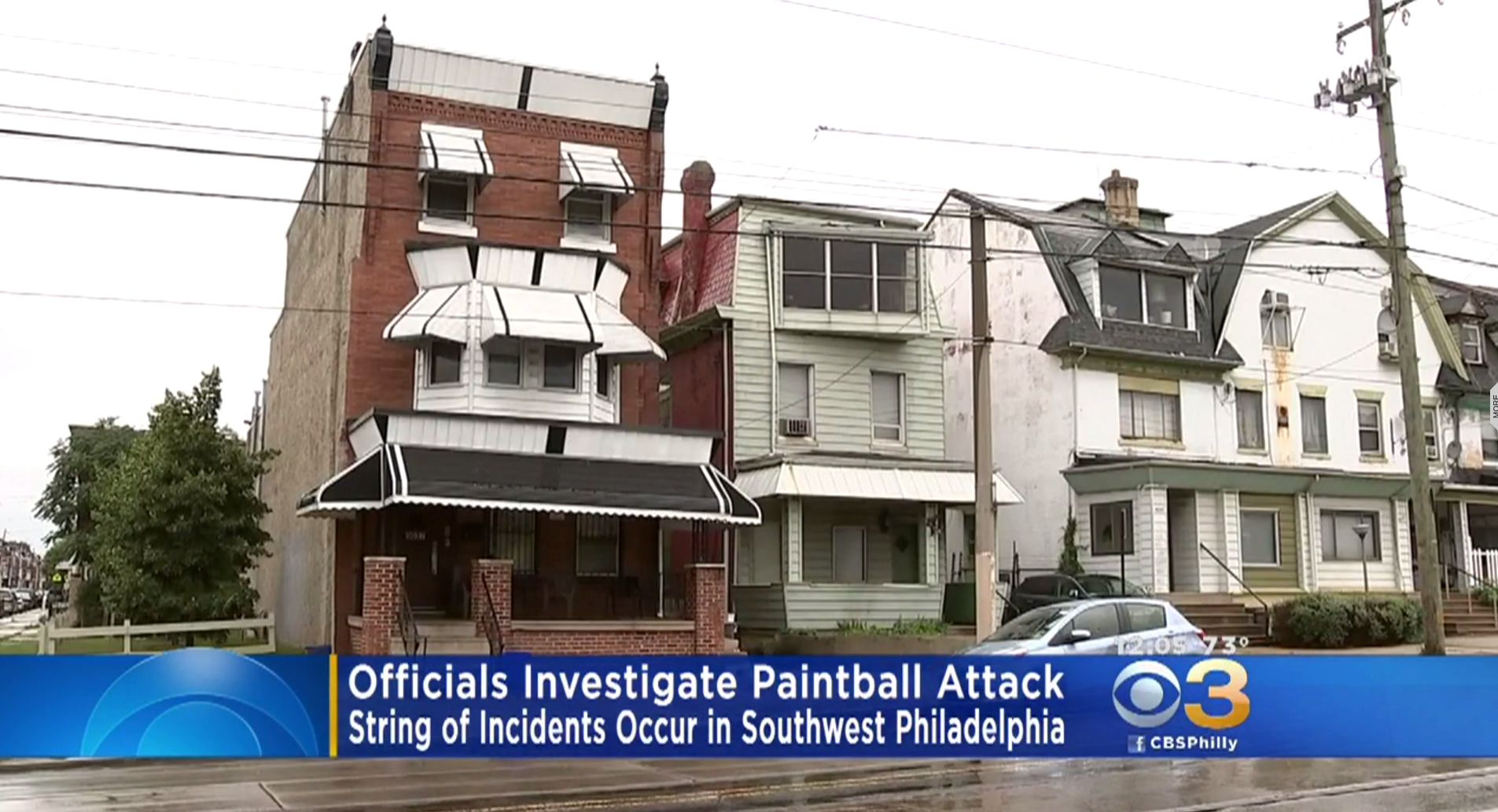 Philadelphia police investigating paintball attacks CBS News