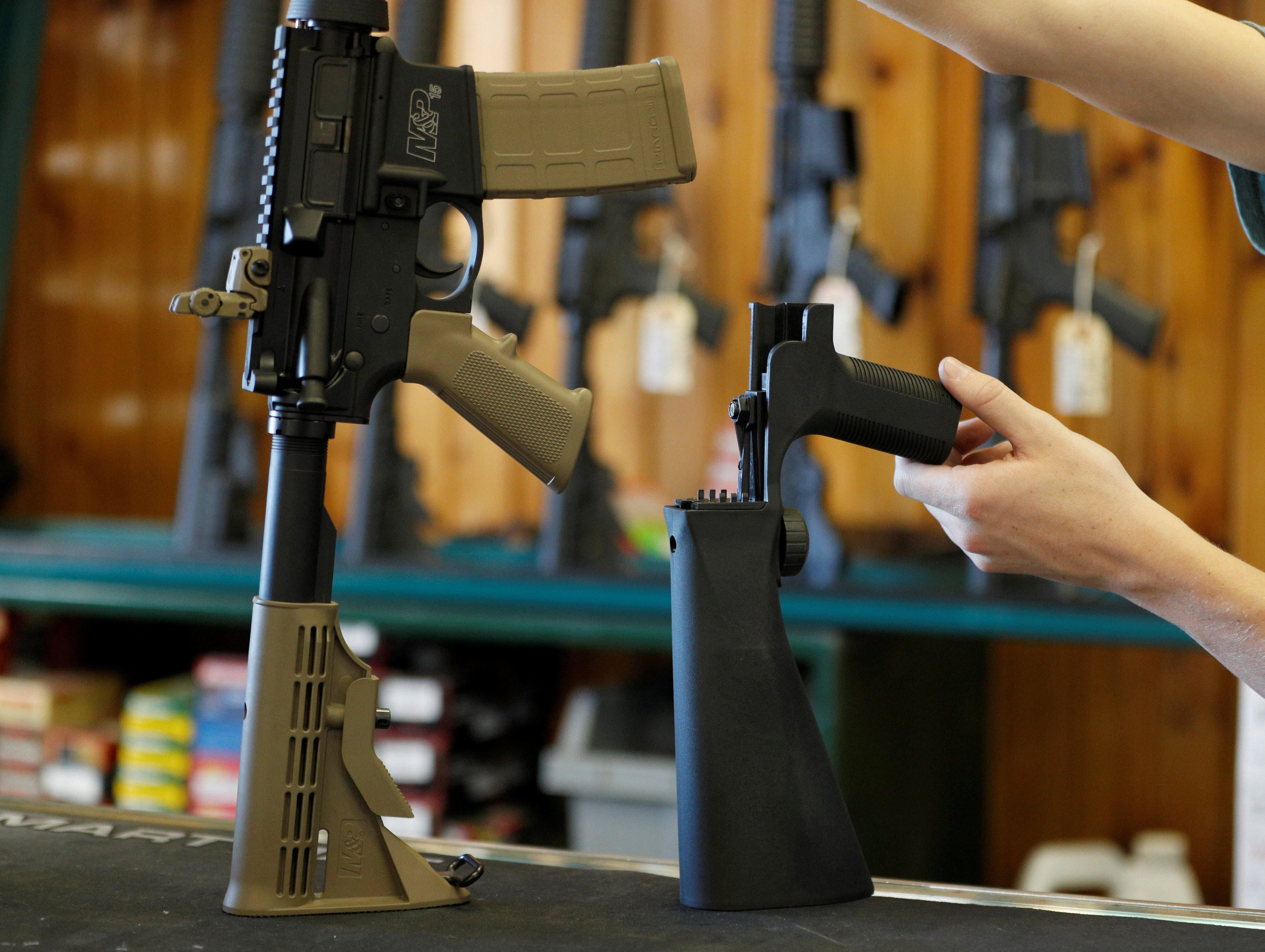 Trump may want to ban bump stocks, but ATF isn't sure it can - CBS News