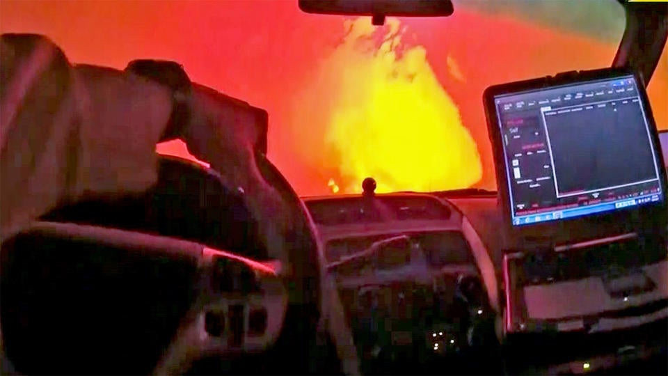 Terrifying bodycam footage shows hellish early hours of California ...
