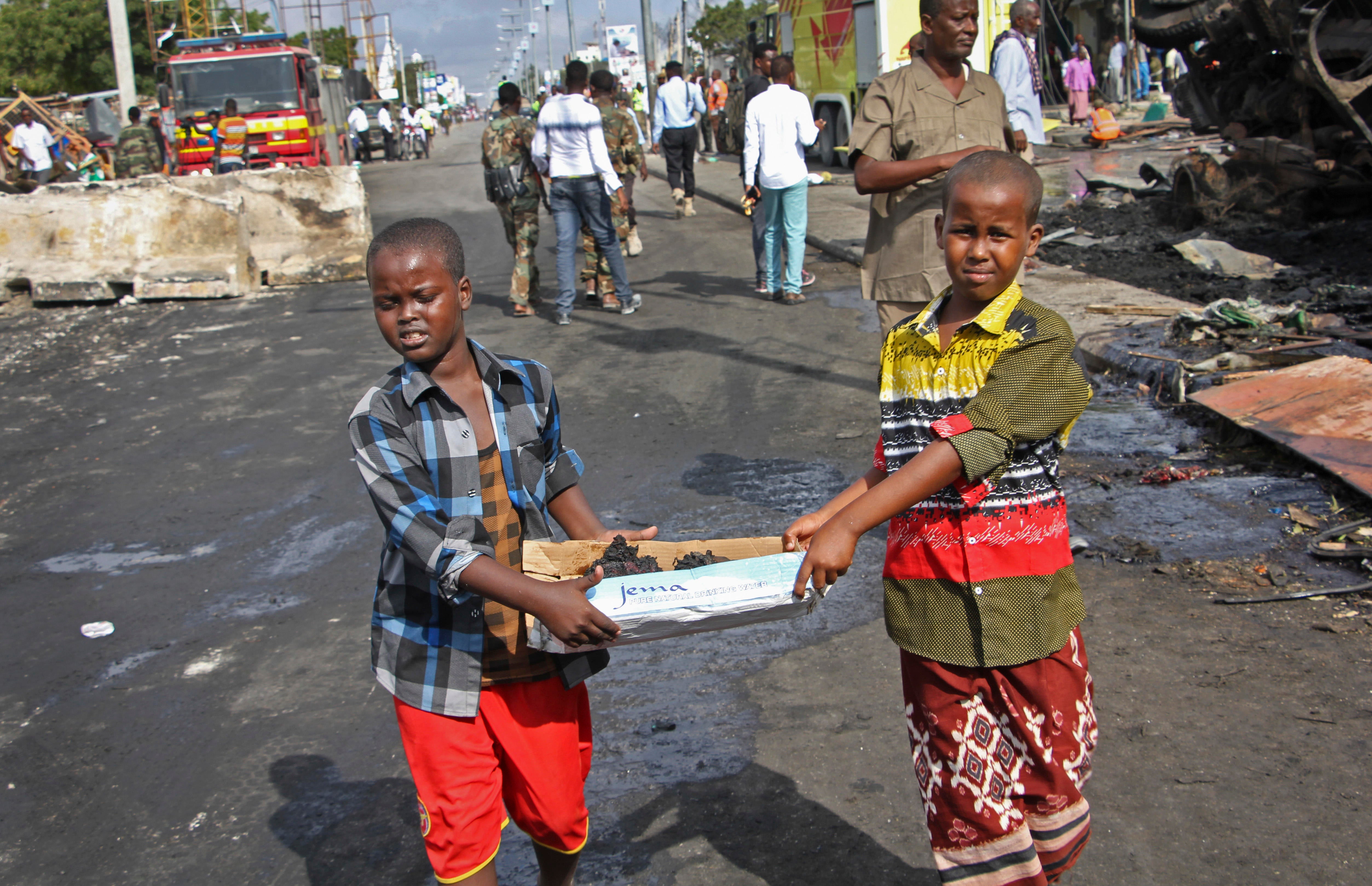 Somalia Mogadishu truck bombing blamed on al-Shabab claims at least 300 ...