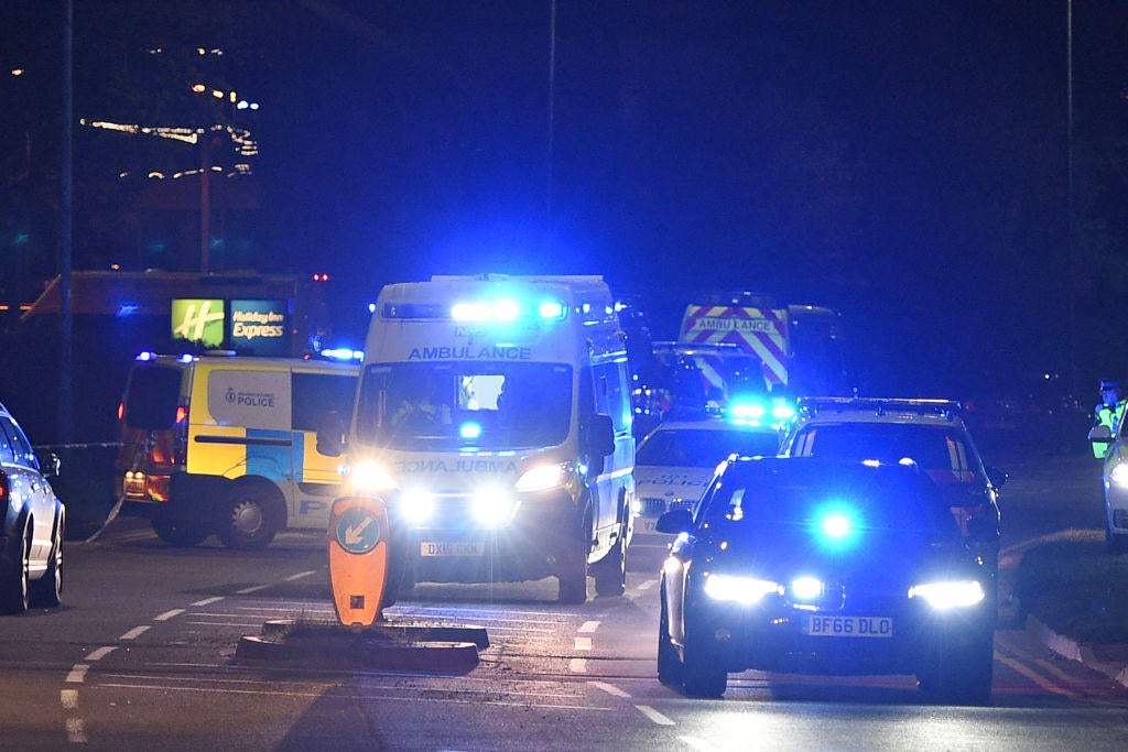 Gunman arrested after reportedly taking hostages at bowling alley in UK ...