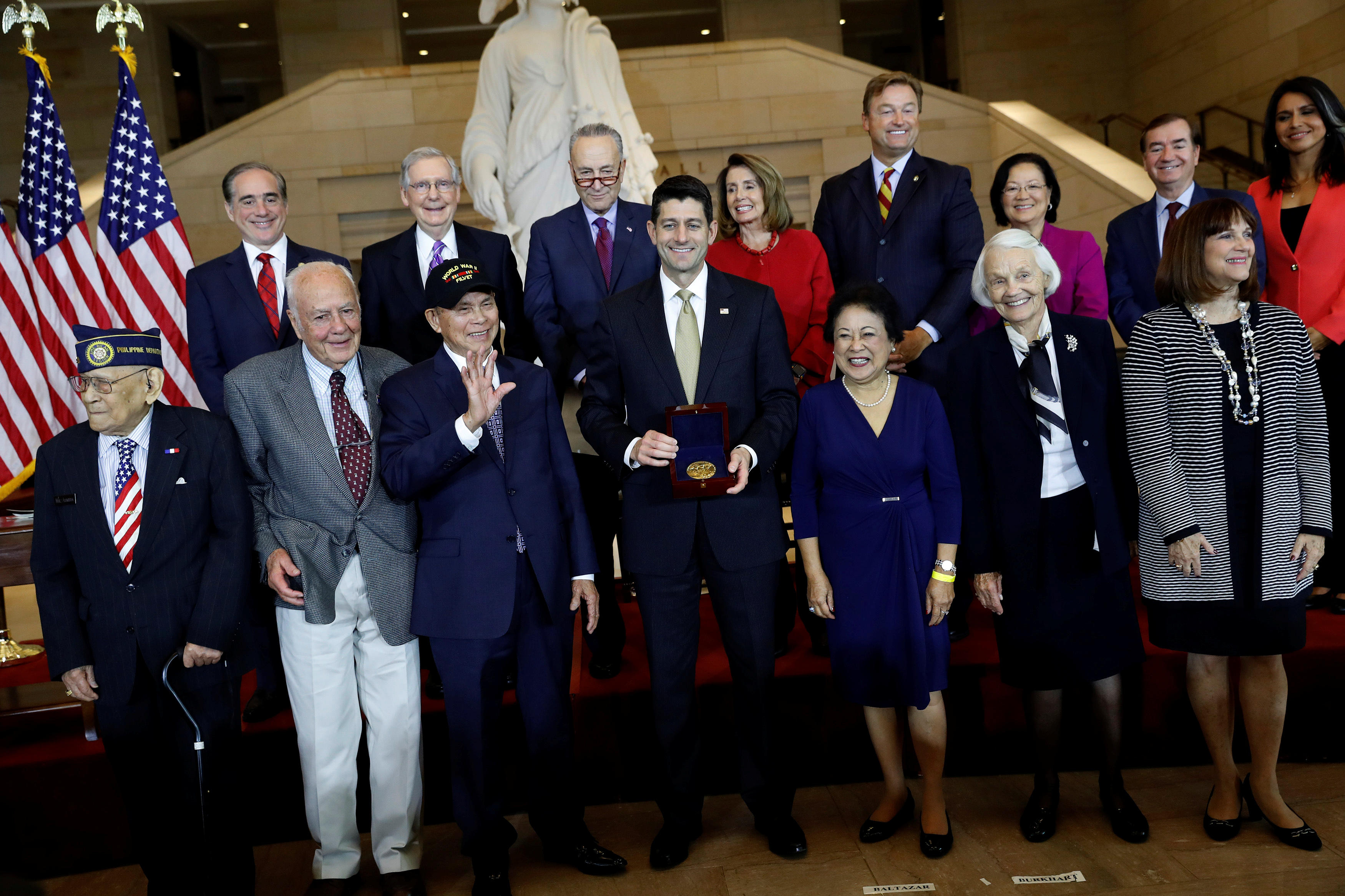 Senate bestows Congressional Gold Medal on World War II Navy