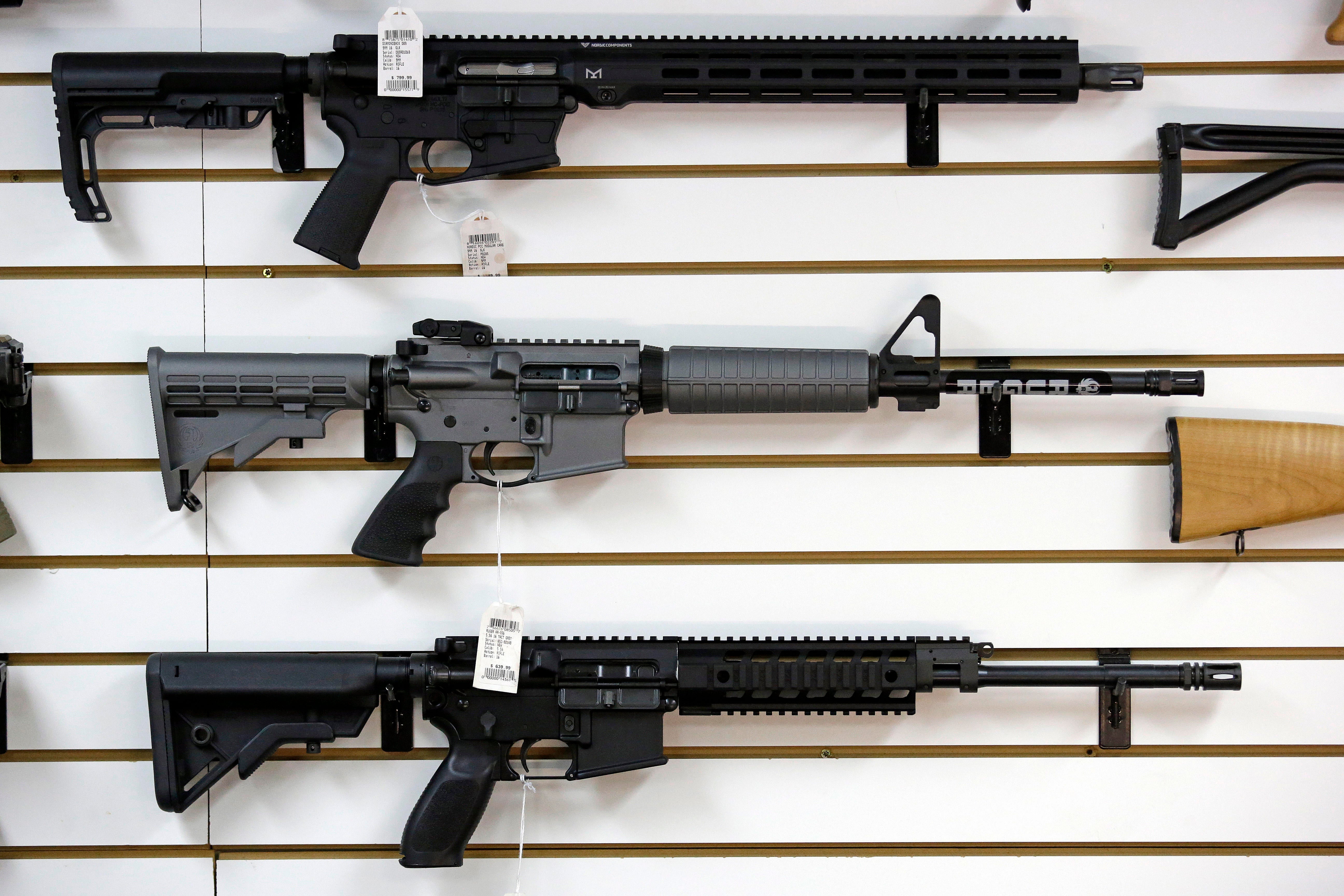 Academy Sports Removes AR-15 Rifles From Store Displays, Advertisements -  WSJ