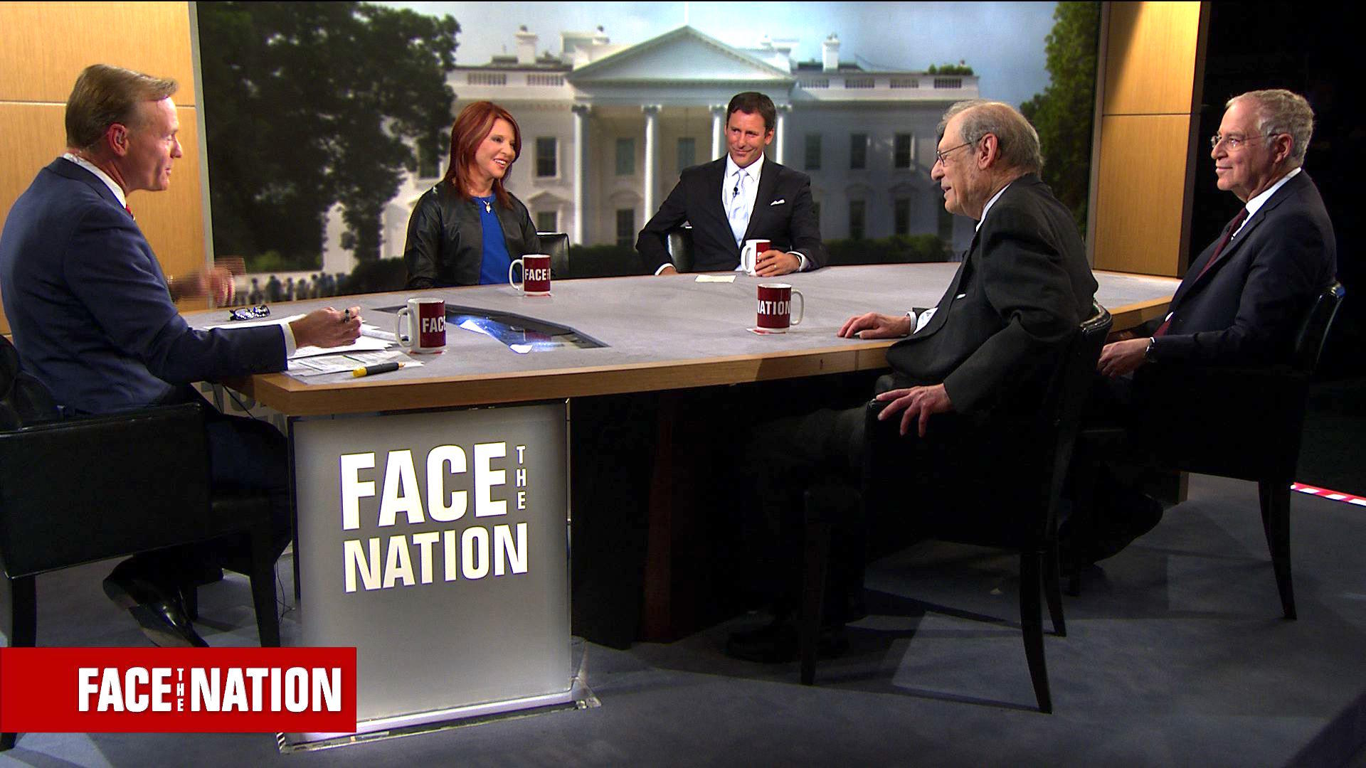 "Face the Nation" book panel On presidents and leadership in times of