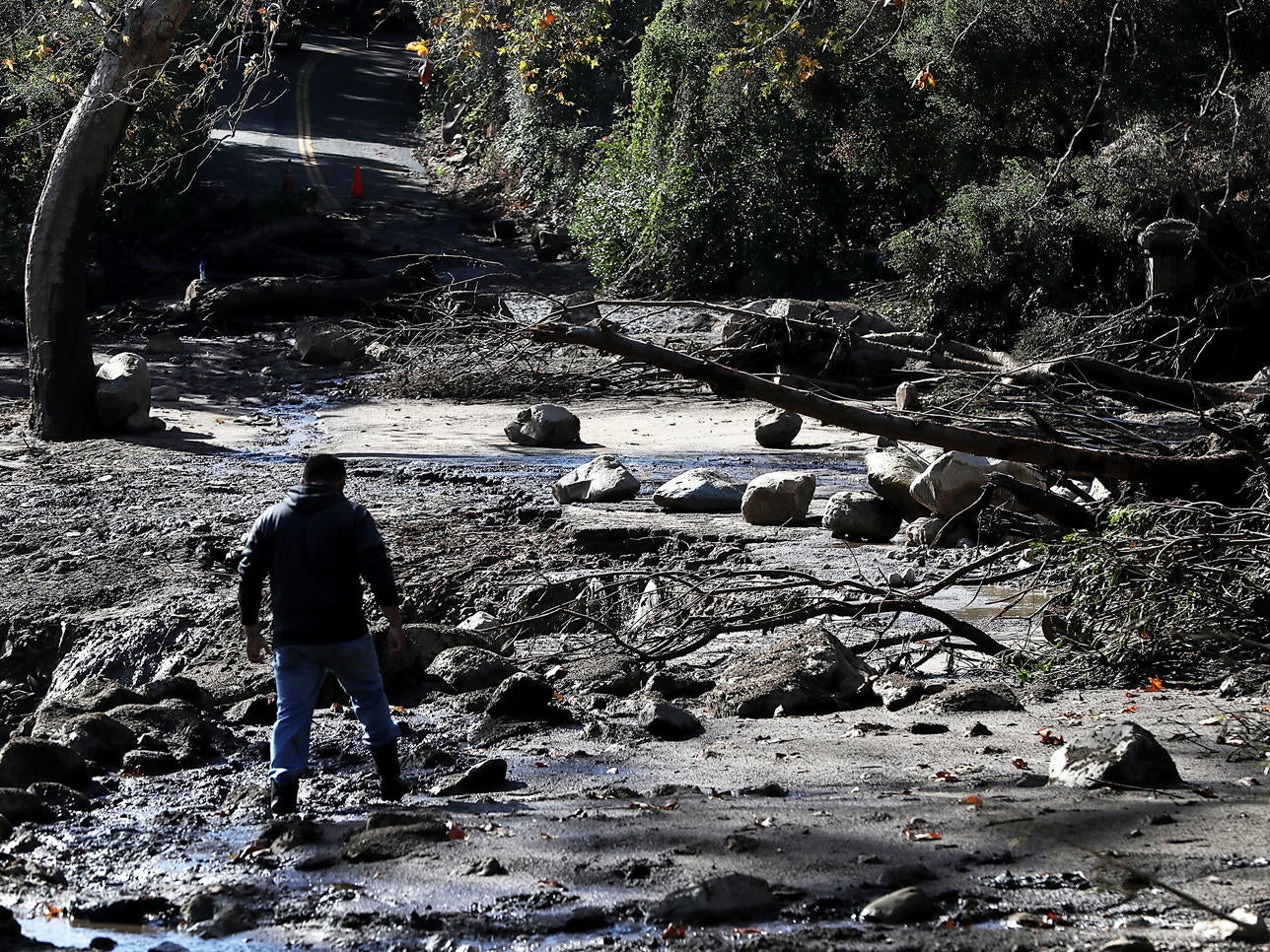 Devastated by mudslides, Montecito has nowhere for debris and more rain ...