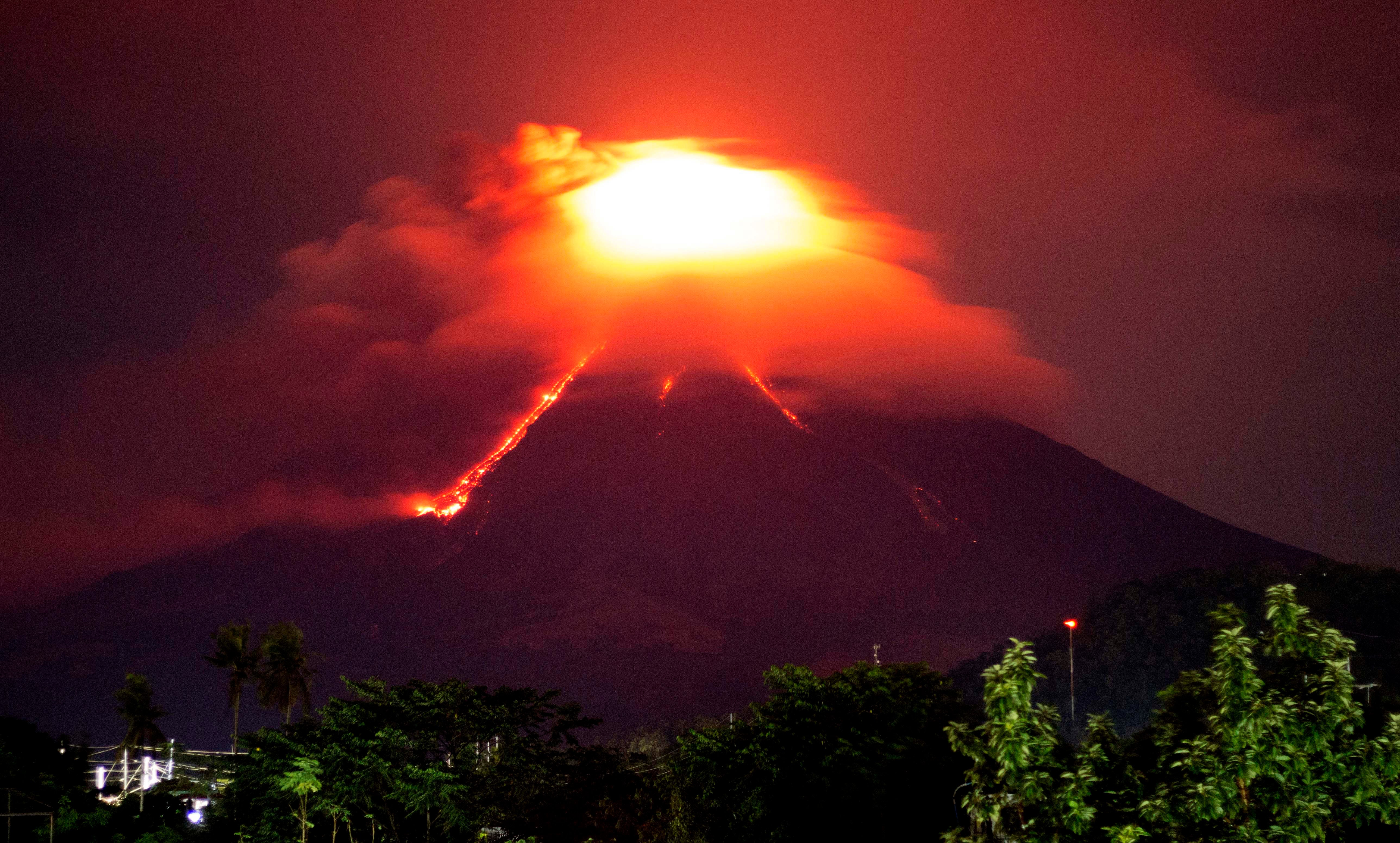 Volcano Eruption Philippines 2024 Dennie Farrand