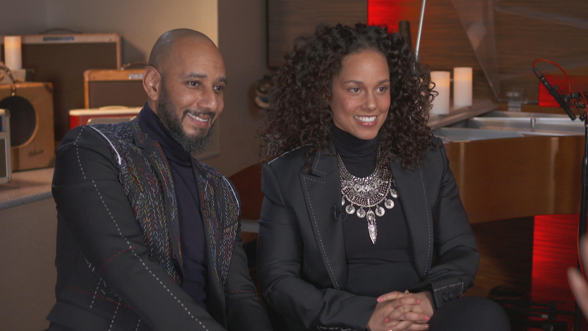 Alicia Keys, Swizz Beatz and Their Blended Family Channel the