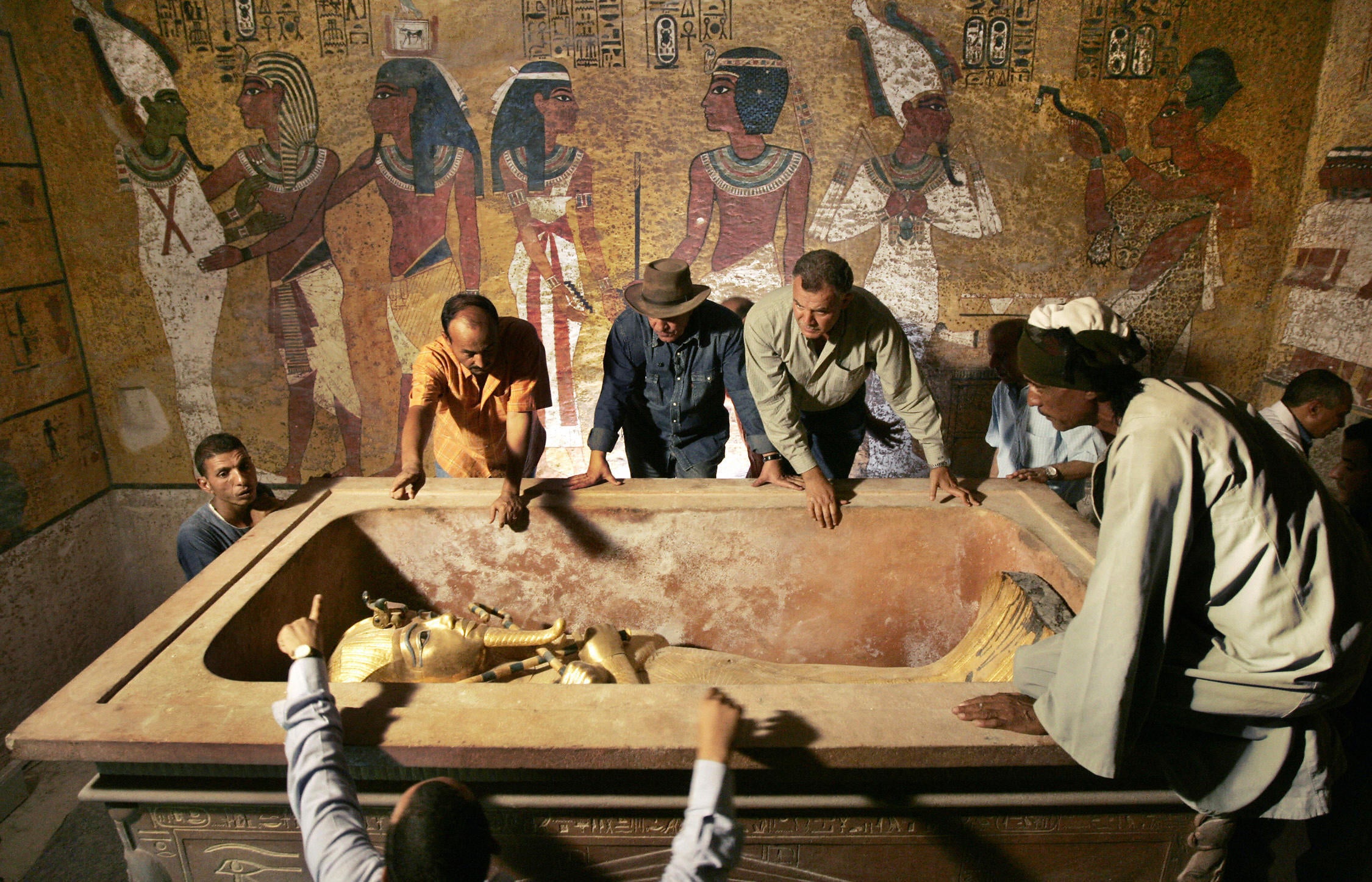 Egypt Starts Radar Scans To Look For Hidden Chambers Behind King Tut s 