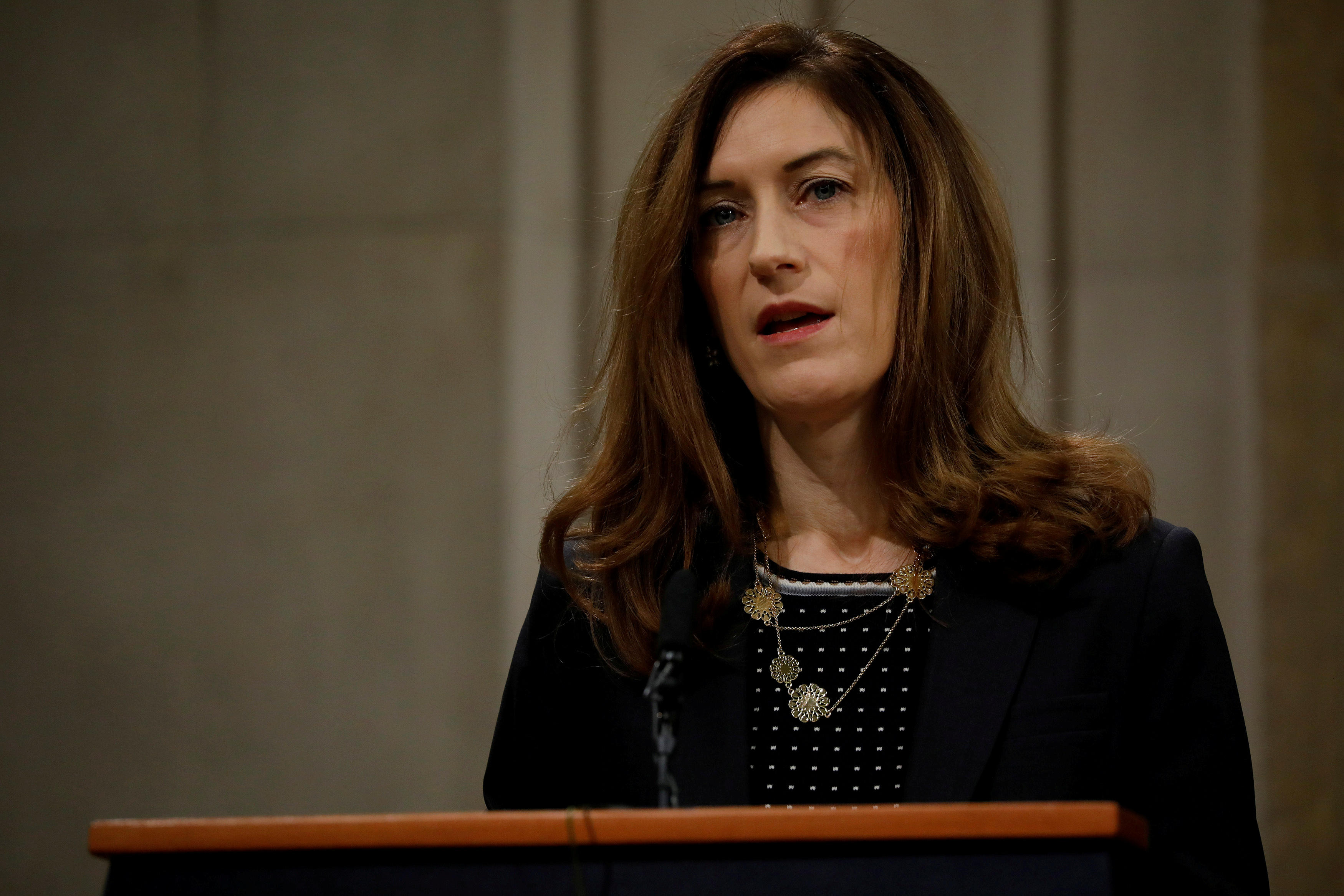 Rachel Brand 3rd Highest Ranking Justice Department Official Steps