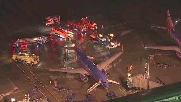 Southwest Airlines plane evacuated just before takeoff due to smoke in ...