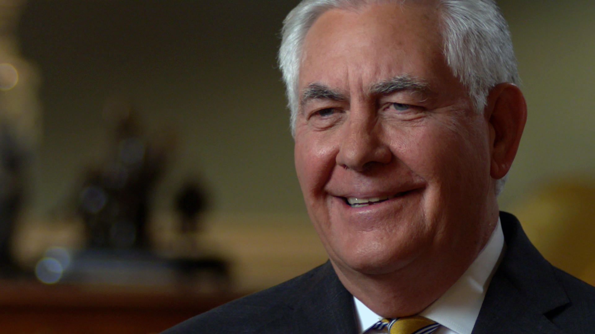 Secretary of State Rex Tillerson opens up in rare, wideranging