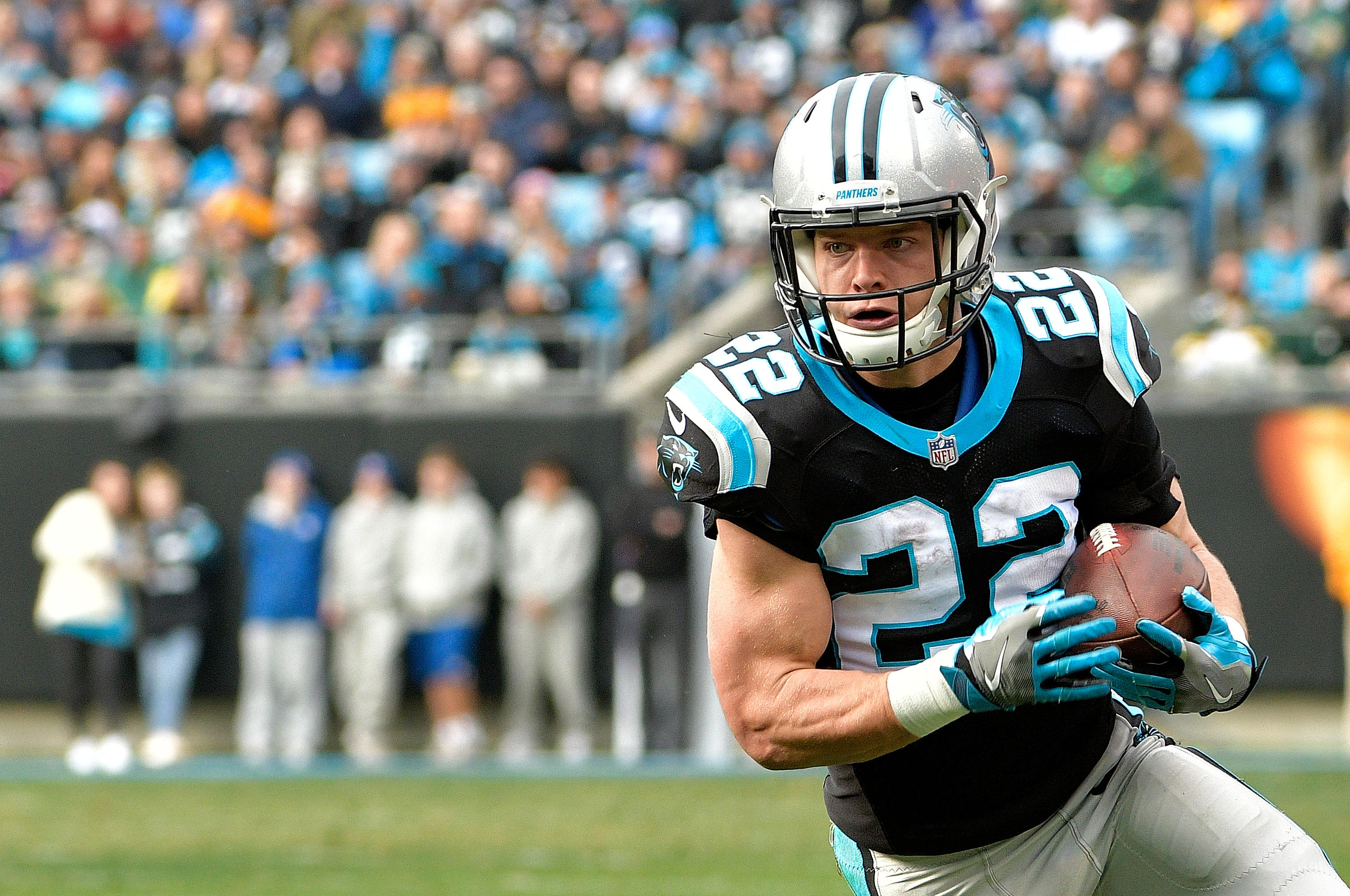 Panthers' Christian McCaffrey helps save man's life in hiking accident -  CBS News