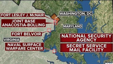Man arrested in connection to suspicious packages sent to Washington, D