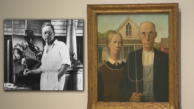 Grant Wood: An American artist - CBS News