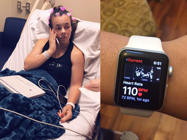 Teen's Apple Watch may have saved her life - CBS News