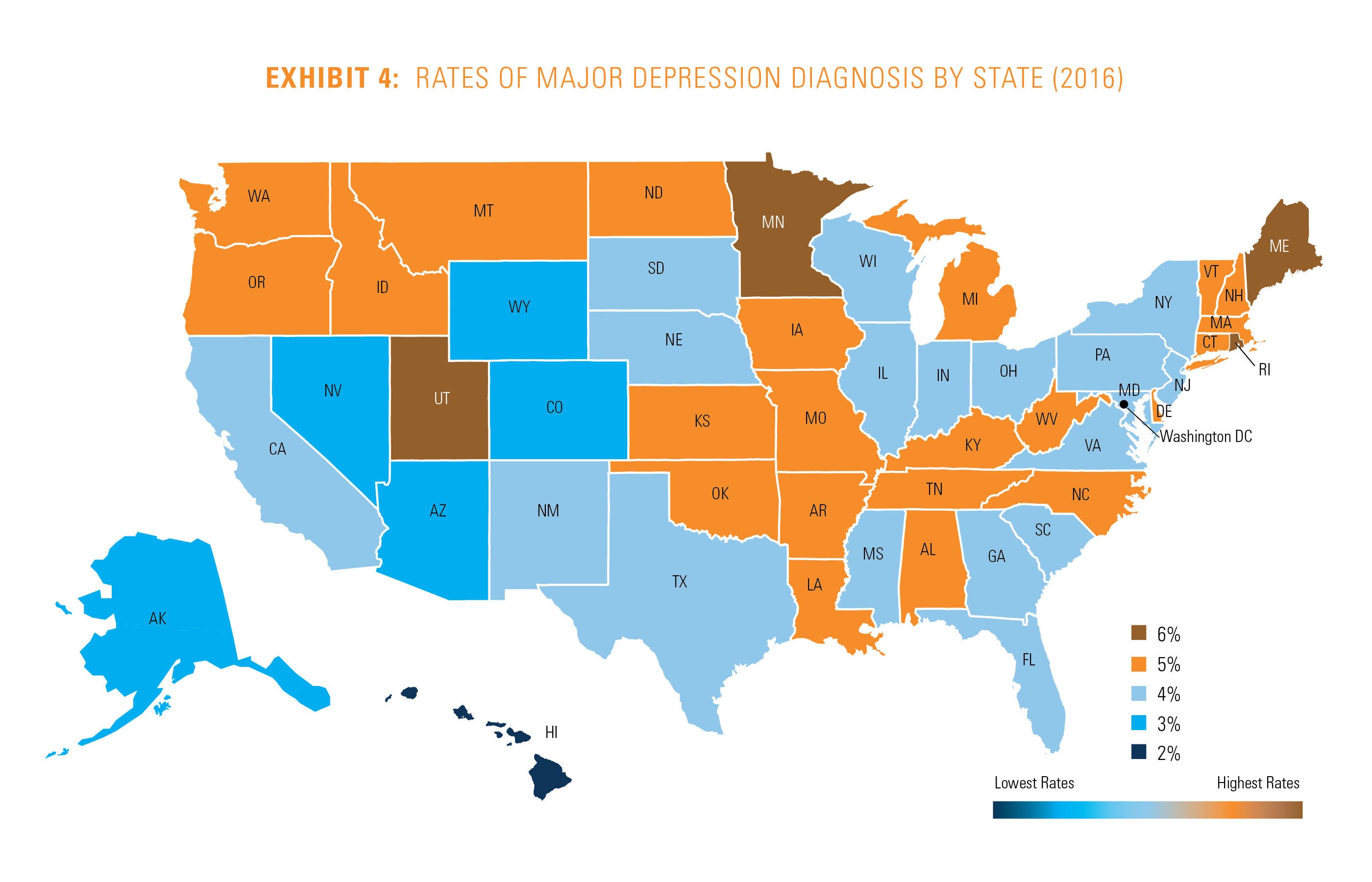 High rating. Depression rate Map. Рейтинг Штатов по красоте. Great American depression in the United States на русском. Redder Countries have higher depression rates. Bluer Countries have lower depression rates. (Max Fisher/the Washington Post).