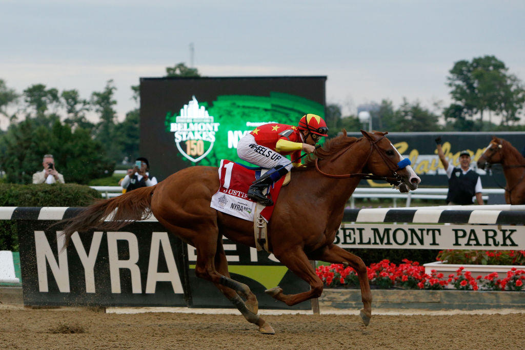 Justify captures Triple Crown, wins 150th Belmont Stakes CBS News