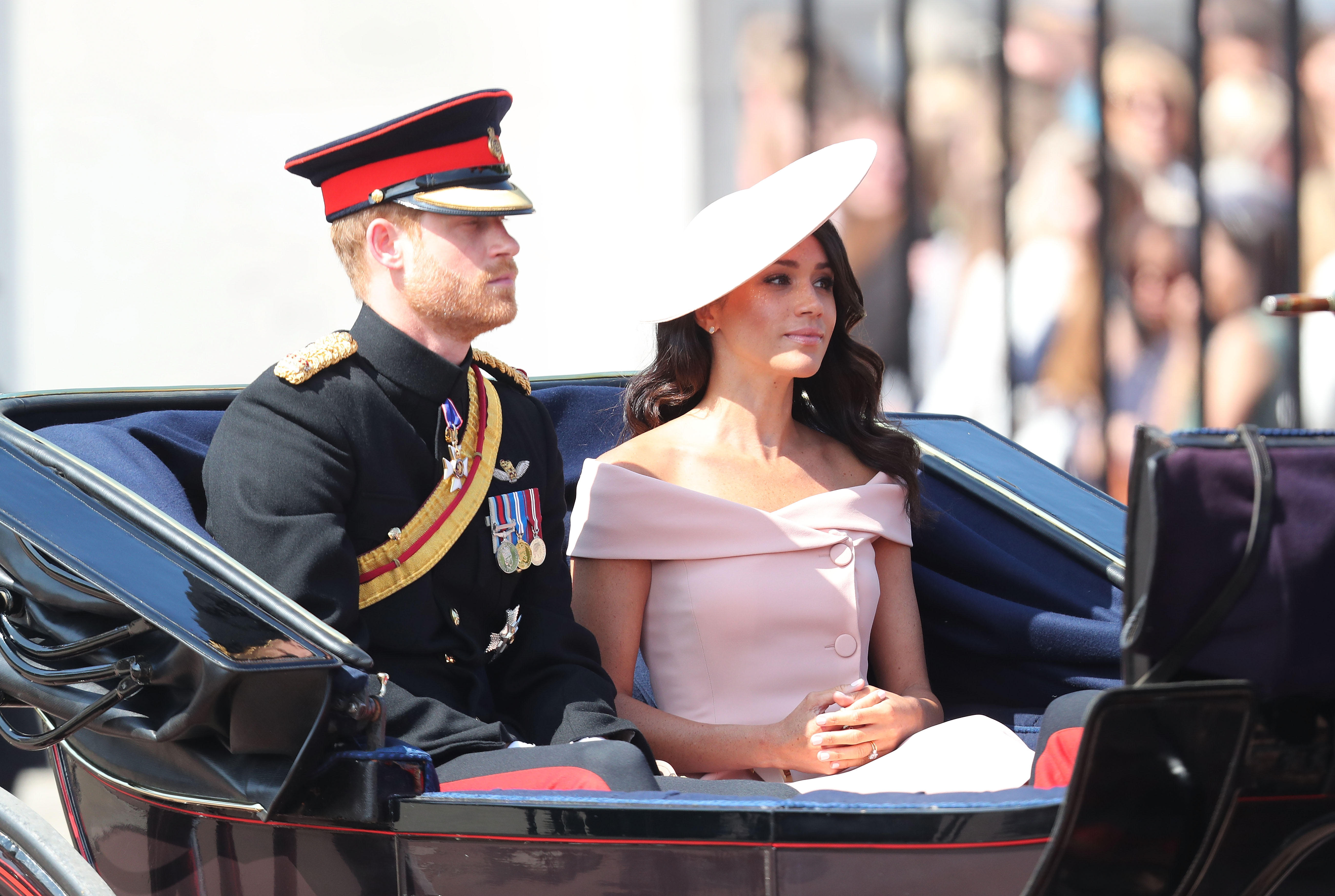 Meghan Markle joins Trooping the Color ceremony to celebrate Queen