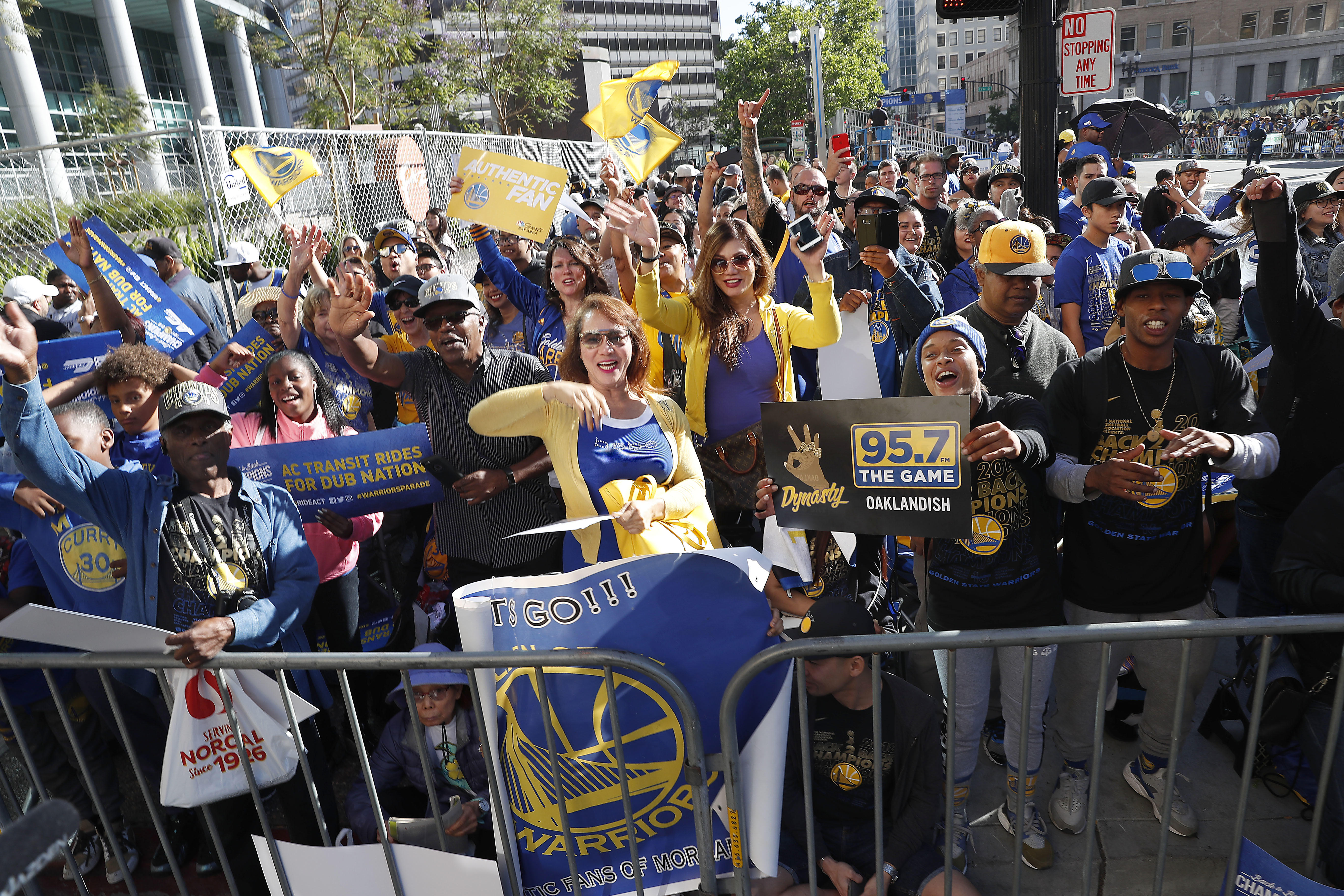 Golden State Warriors 2018 championship parade full video 