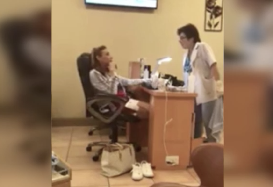 Woman's racist tirade against Asian nail salon owner caught on video - CBS  News