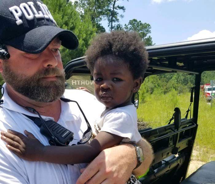 "That's a child" Video shows dramatic rescue of missing 2yearold in