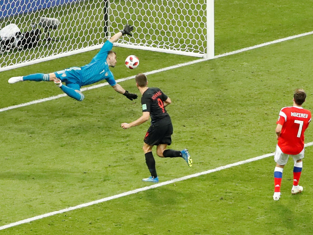 Croatian Vs. Russian Croatia defeats Russia in shootout to reach World Cup semifinals - CBS News