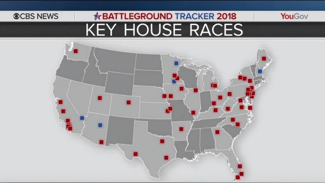 CBS News Battleground Tracker Poll: Democrats in stronger position to ...