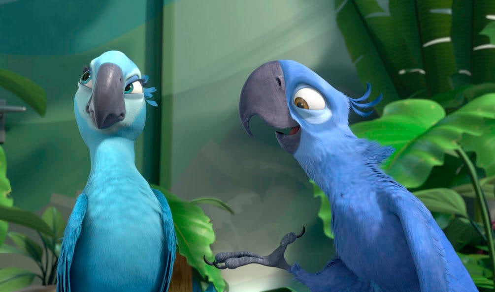 the birds from rio 2 movie