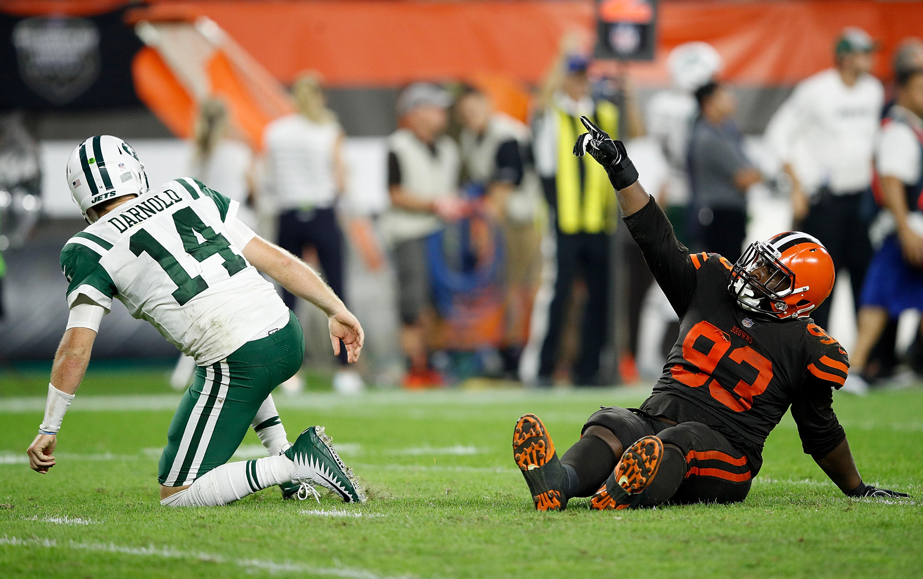 Won, won and won! Browns beat Jets for first win since 2016