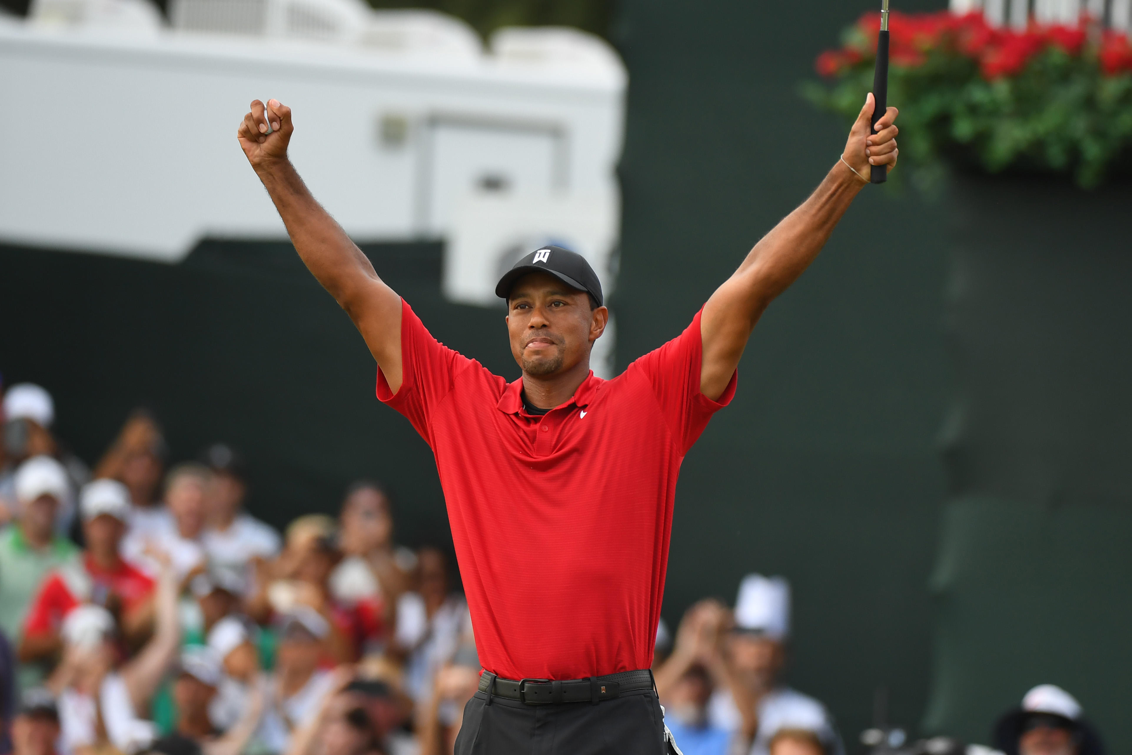 Tiger Woods Tour Championship win today is his first since 2013; PGA
