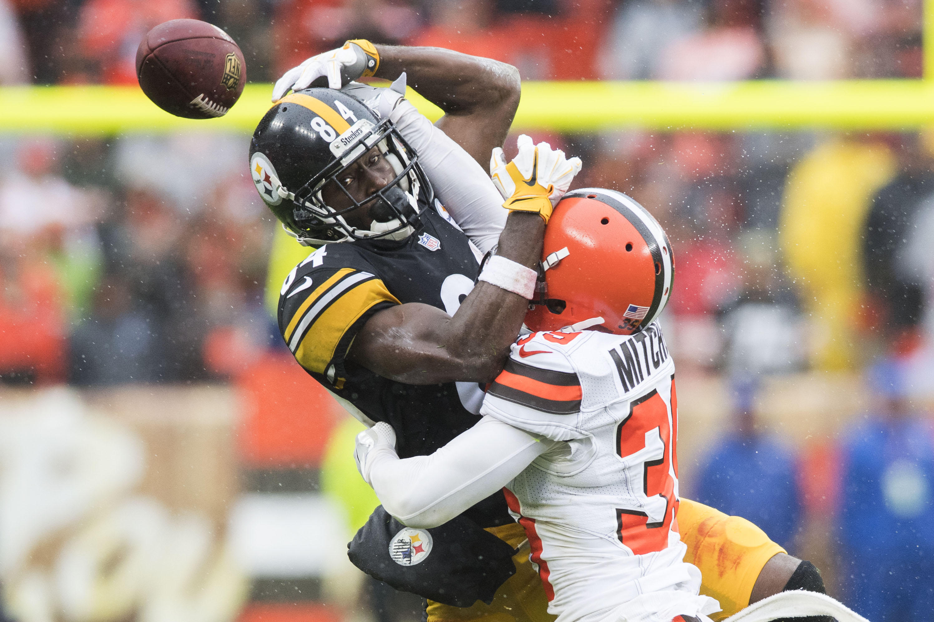 With torch passed, Brown now setting tone for Steelers receivers