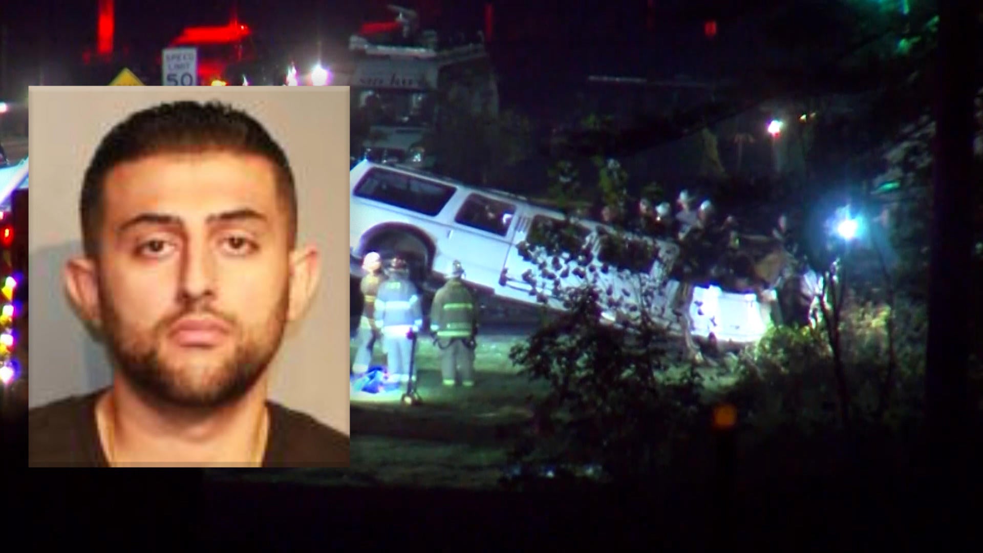 Limo crash Company operator Nauman Hussain arrested today following