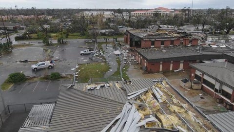 Hurricane Michael aftermath: Tyndall Air Force Base in Florida suffers ...
