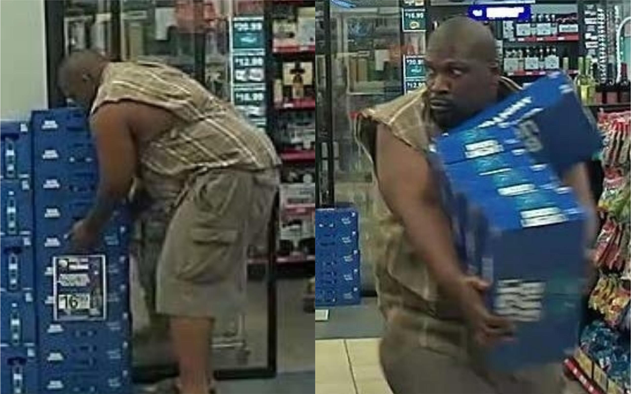 Texas man makes off with 5 cases of Bud Light in "textbook" beer run,  photos of suspected thief go viral - CBS News