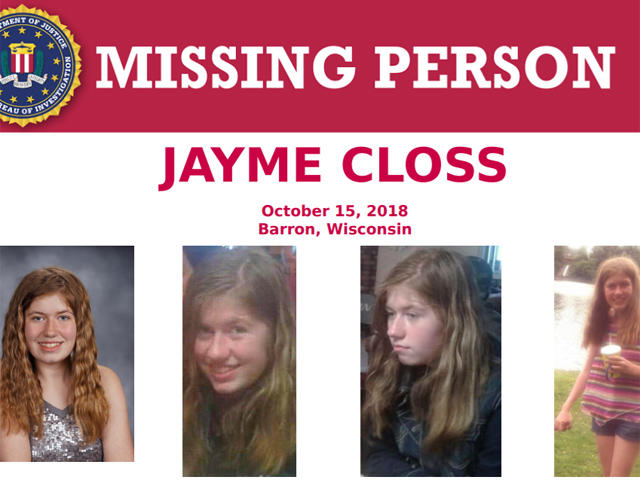 Jayme Closs Fbi Expands Search Nationwide For Missing Wisconsin Girl Cbs News 