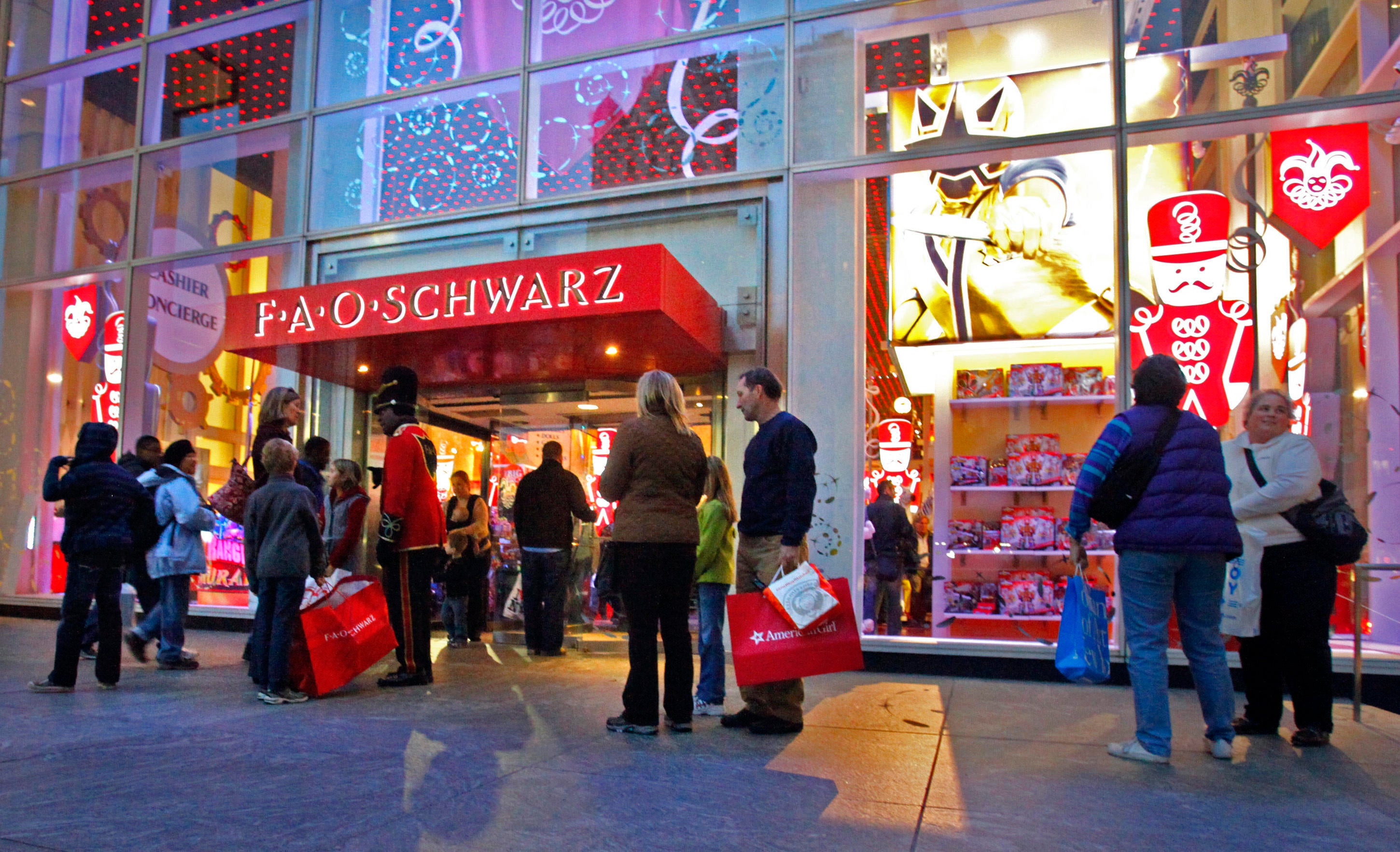 Airbnb FAO Schwarz listing in NYC