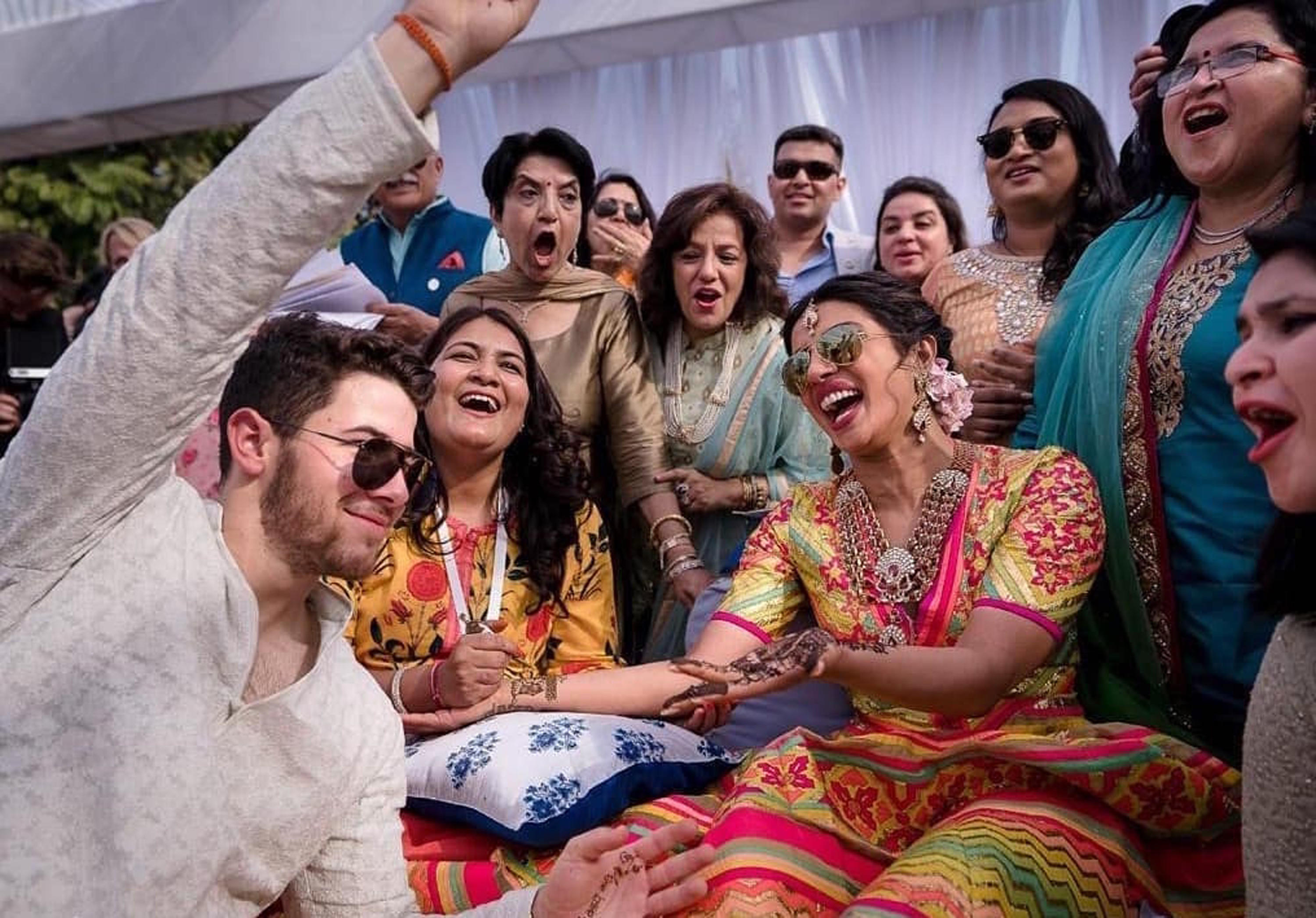 See Priyanka Chopra's wedding dress in revealed wedding photos