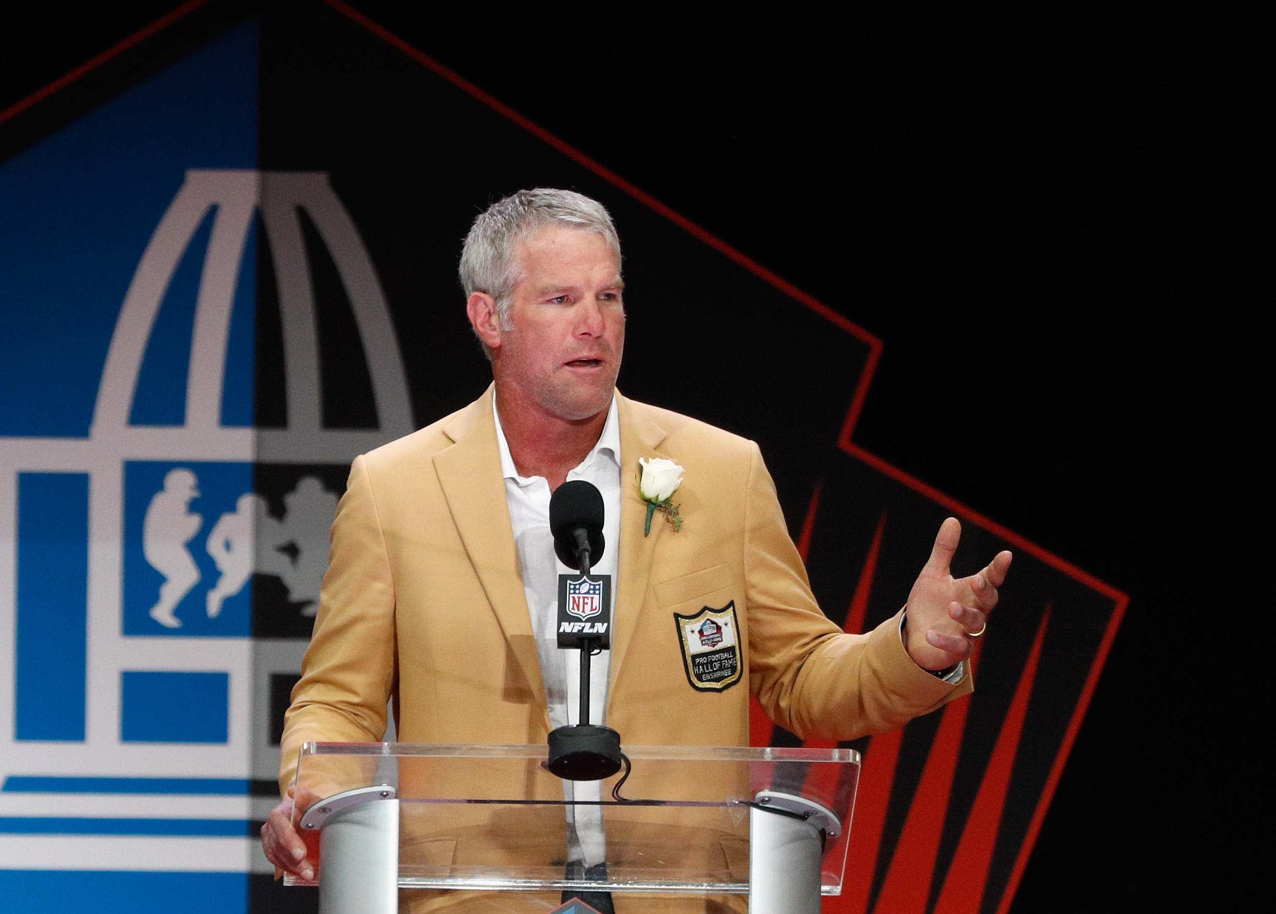 Brett Favre tricked The former NFL quarterback, Soulja Boy and Andy Dick tricked into filming video message for hate group image