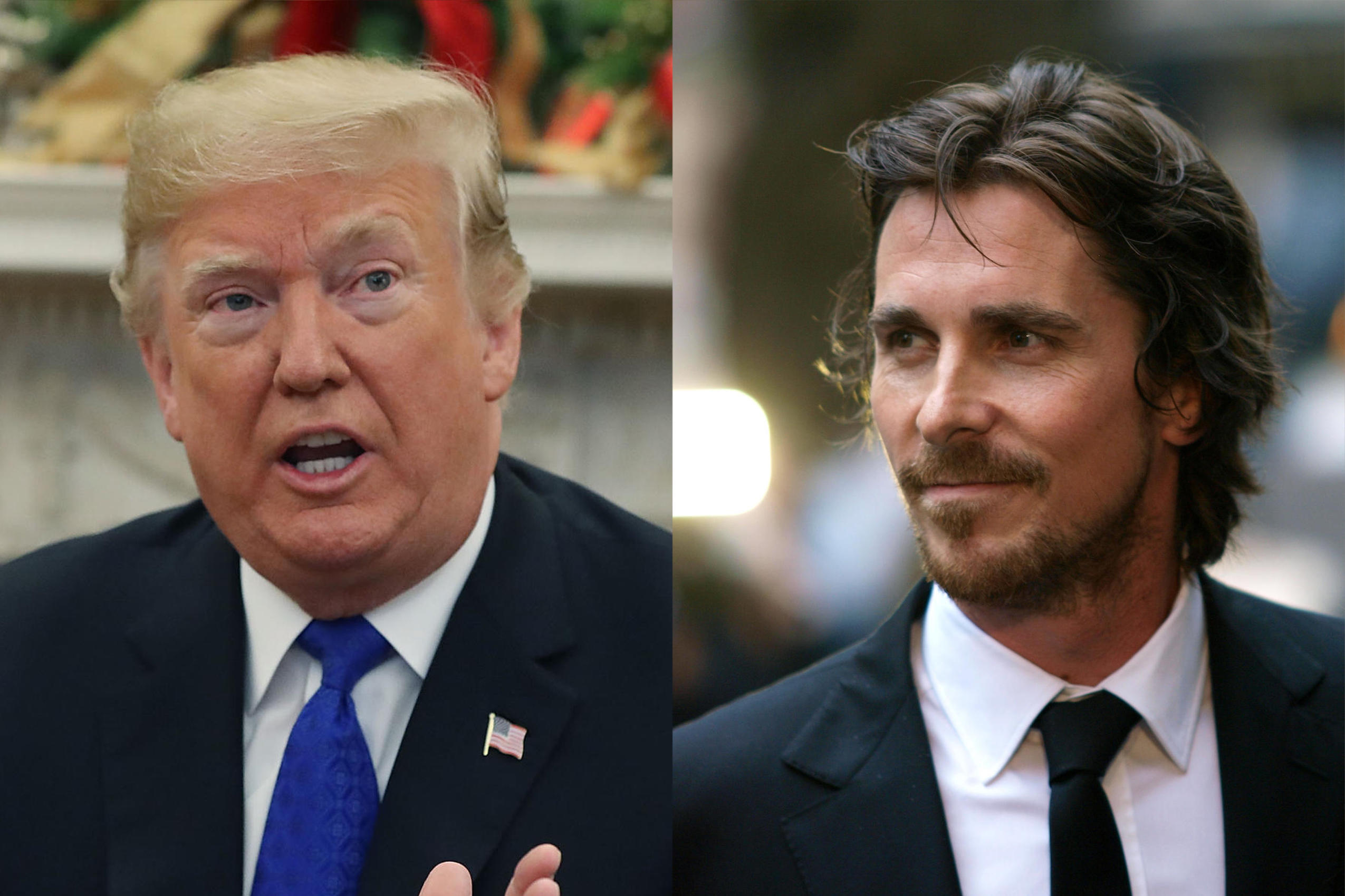 Christian Bale says Trump thought he was actually Bruce Wayne when they met  - CBS News
