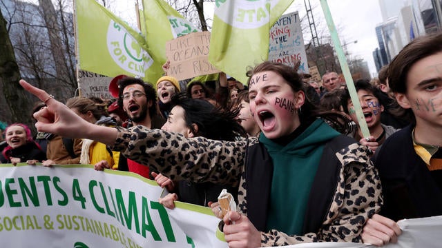 Youth climate strike: Students around the world skip class to protest ...