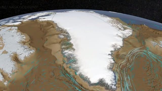 Glacier growing: Melting Jakobshavn glacier in Greenland is growing ...