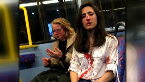 London bus attack: Lesbian couple brutally beaten by teens on bus; four