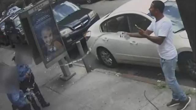 Cops doused with water: Man caught on video throwing water at New York ...