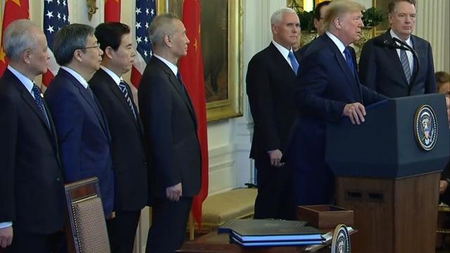Trump signs "Phase One" trade deal with China - watch live stream today ...