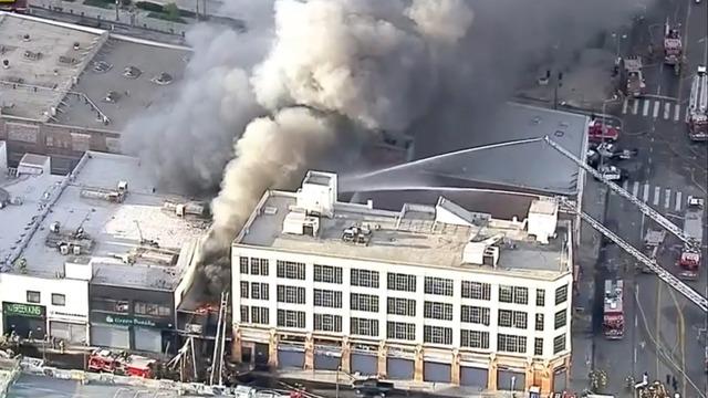 Several firefighters hurt while fleeing explosion in downtown Los ...