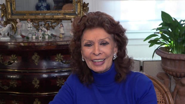 Sophia Loren On The Life Ahead Cbs News 