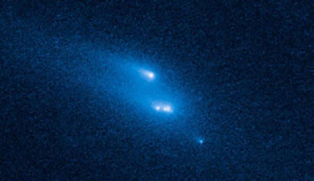 Asteroid mysteriously disintegrates, and NASA's Hubble telescope ...